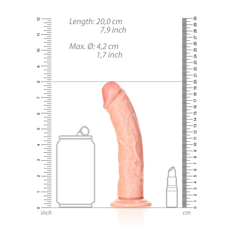 RealRock - Realistyczne dildo z przyssawką 18 cm